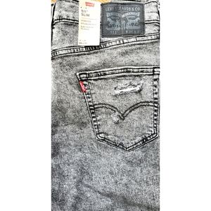 LEVI, acid wash mens jeans (stretch). Size 34/32